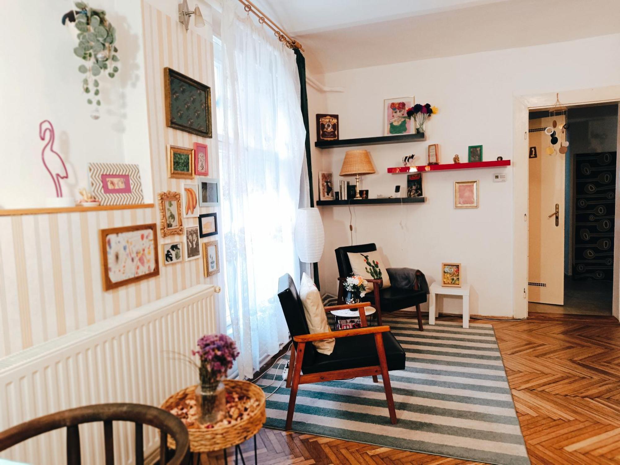 Flat In Historic Villa With Your Own Private Garden, Near City Park Budapesta Exterior foto